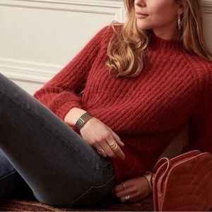 Sezane Dwee Sweater in Raspberry